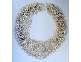 Stunning M+J Savitt multi-layer chain necklace from Good