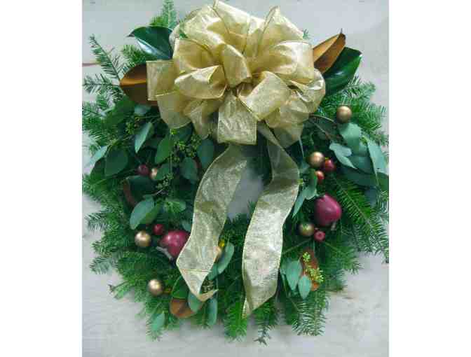 Fully Decorated Balsam Holiday Wreath