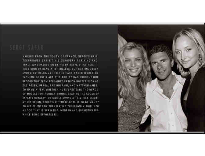 $100 gift certificate at Safar Coiffure on Newbury Street