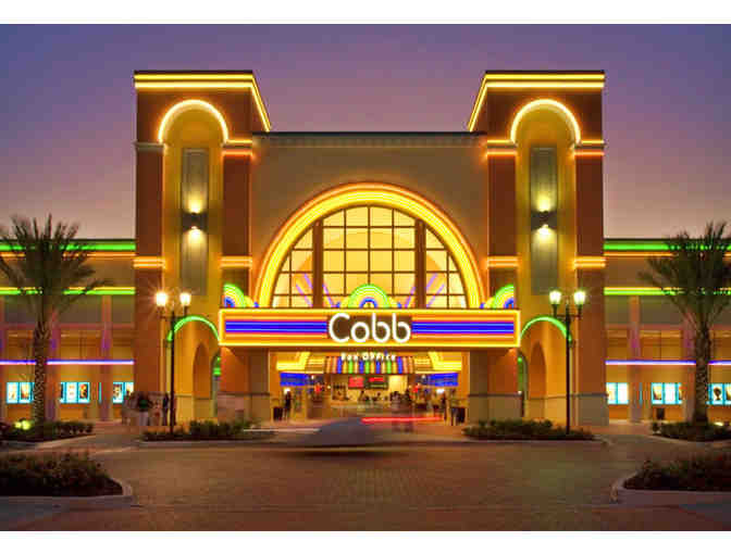 Cobb Theatres - Two (2) Admission Tickets Good At Any Cobb Theatre