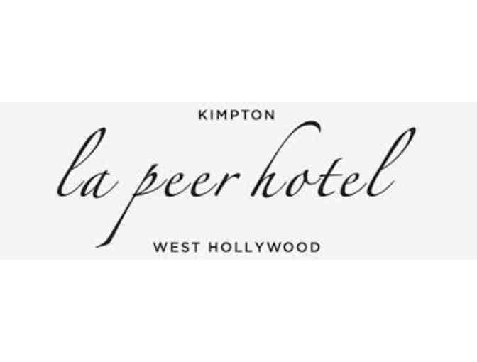 Two RT tickets on Southwest, Two nights at Kimpton La Peer & Five Days of Parking at BNA Express
