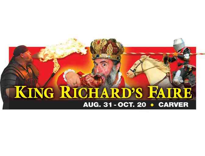 Two adult admissions to 2013 King Richard's Faire, Carver MA