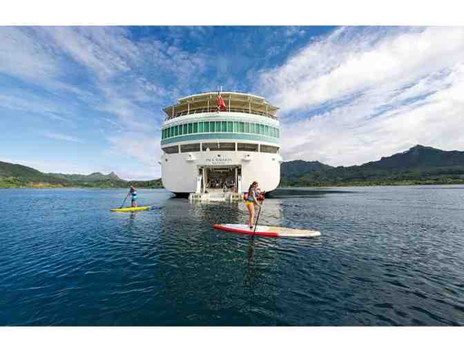 Seven Night Cruise to Tahiti & Society Islands with Air for Two