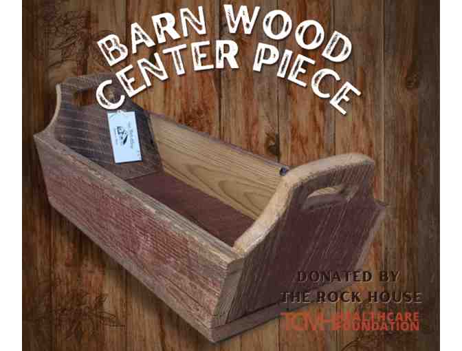 Barn Wood Center Piece
