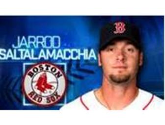 Red Sox Jarrod Saltalamachia signed Baseball