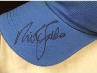 Nick Faldo Signed Ball Cap w/t-shirt