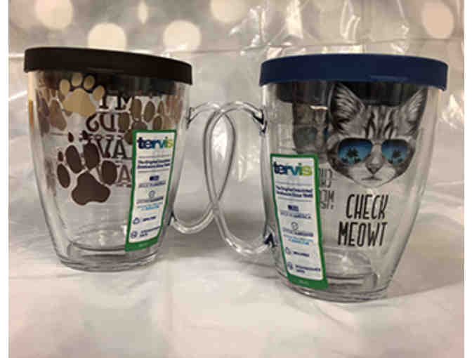 Check Meowt!  My Kids Have Paws!  Tervis 16 oz Mugw