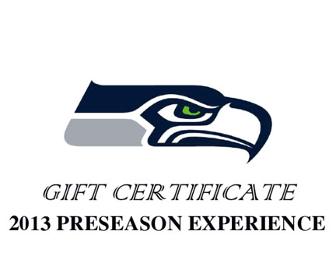 Seahawks - Ultimate Preseason Experience!