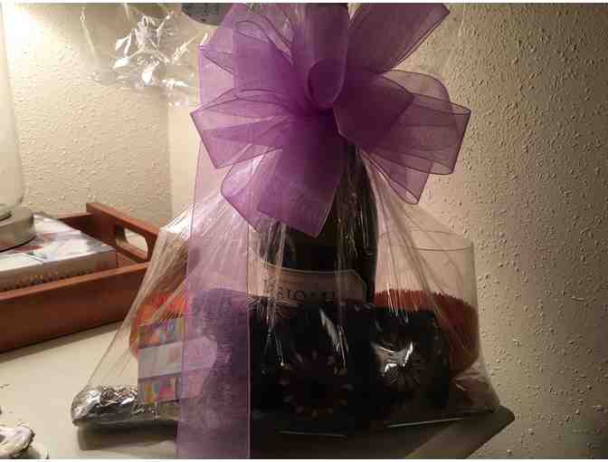 Wine and Cheese Gift Basket