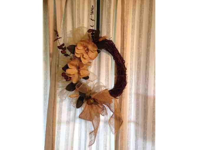2 Decorative Door Wreaths by Denise Babin