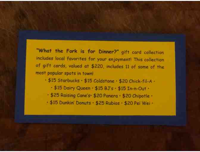 What the Fork is for Dinner?