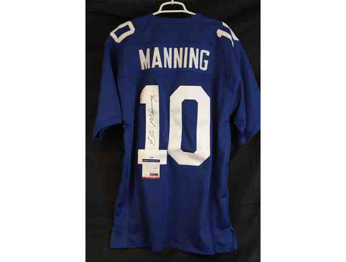 Eli Manning, Hand-Signed Giants Jersey - Photo 1