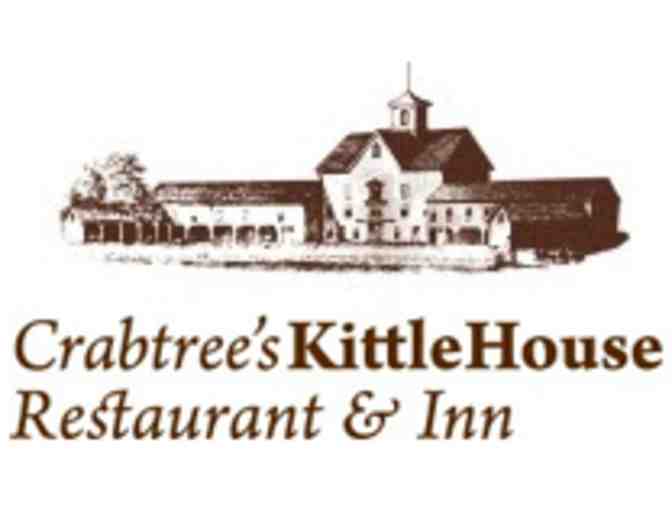 Crabtree's Kittle House:  Tasting Menu Wine Dinner and Wine Cellar Tour for 6