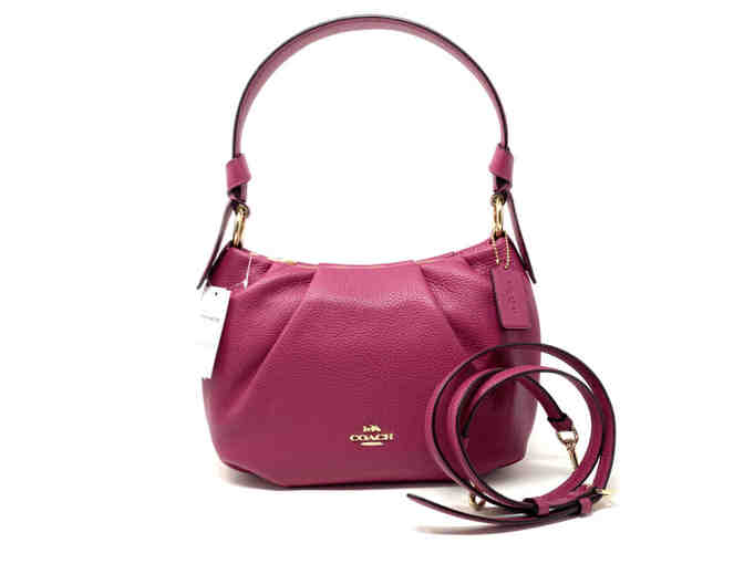 Coach Everly Crossbody Shoulder Bag Handbag Purse Bright Violet