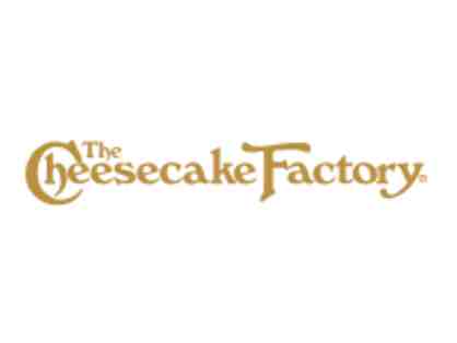 The Cheesecake Factory - $25 Gift Certificate