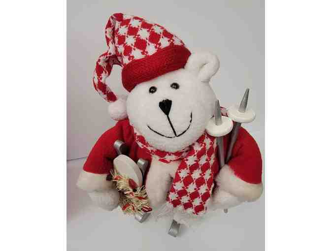 Fabric Skating Bear - New in Package - Photo 1