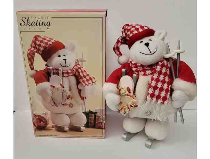 Fabric Skating Bear - New in Package - Photo 4