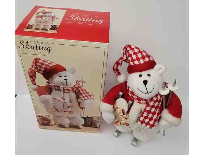Fabric Skating Bear - New in Package - Photo 5