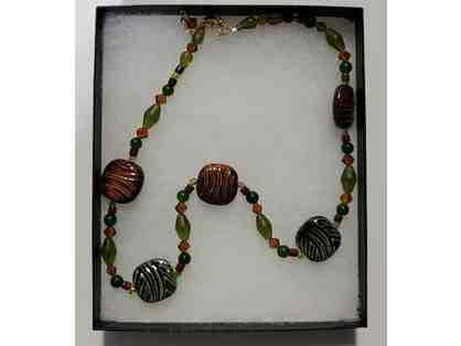 Handcrafted Necklace - African Kazuri Beads