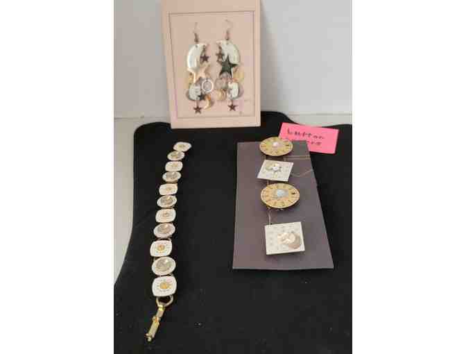 Crazy Cool Mullanium Steampunk Earrings, Bracelet & Button Covers - Photo 1