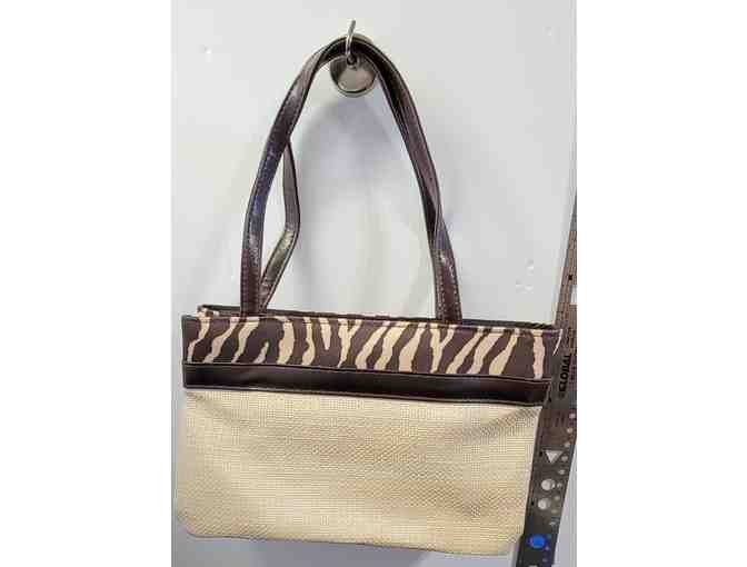 #20 - Estee Lauder Cosmetic Bags Zebra Animal Print - Vintage - Excellent Condition