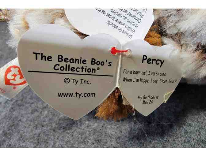 #21 Percy the Owl - Ty Beanie Boos Plush