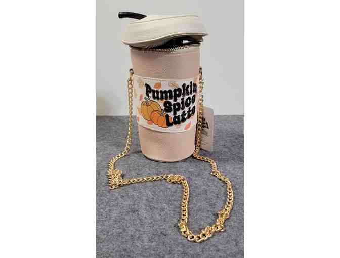 #9 'Pumpkin Spice Latte' Crossbody Purse NWT - Fall-Inspired Fun