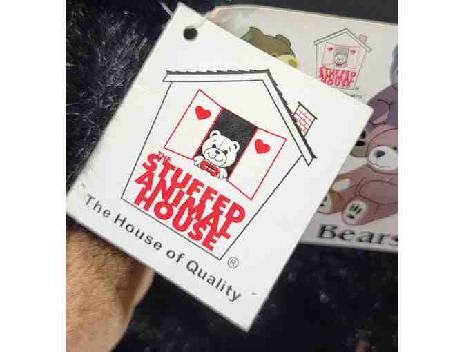 Animal House Cuddle Critters 'Schatzi' Black Baby Bear