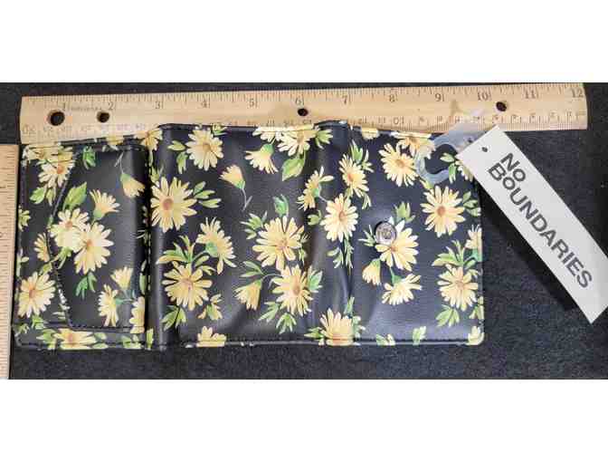 Daisy Yellow and Black Wallet - NWT - Photo 2