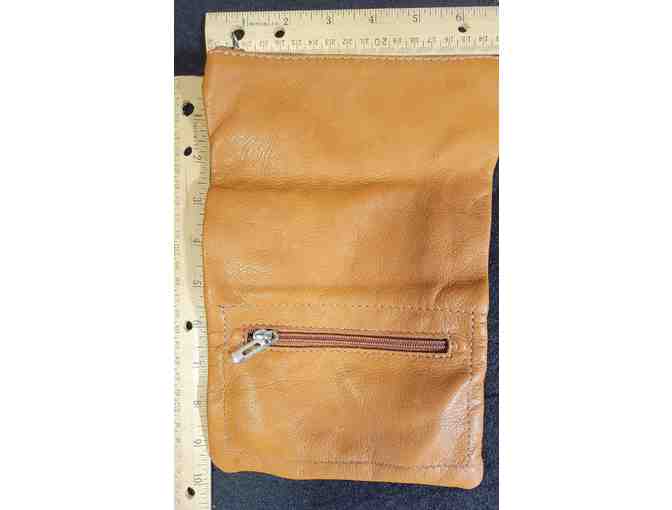 Tan Leather Bag - Made in Italy
