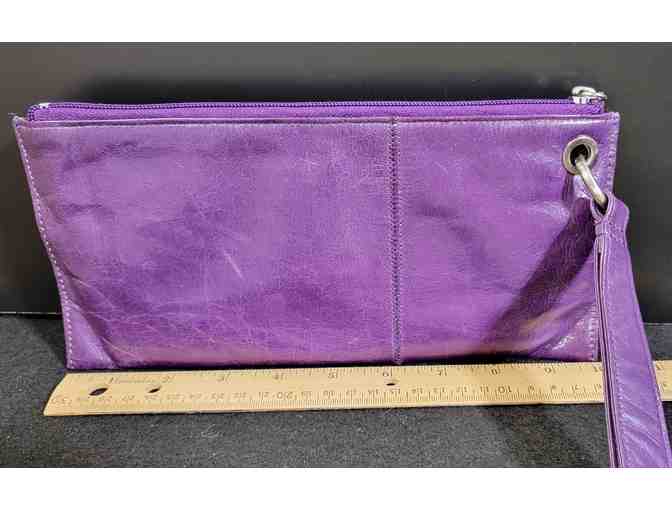 Hobo - The Original Purple Leather wristlet