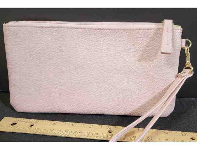 Stone Mountain Rose colored wristlet