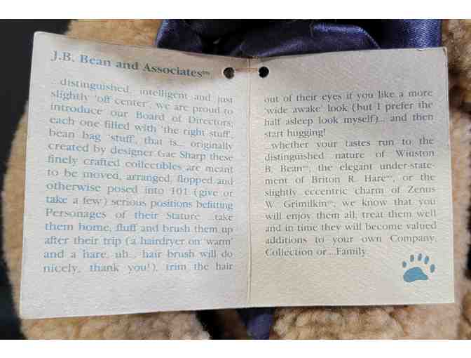 Angie tan bear - Vintage from Boyd’s Bears - Weighted Bear Limbs