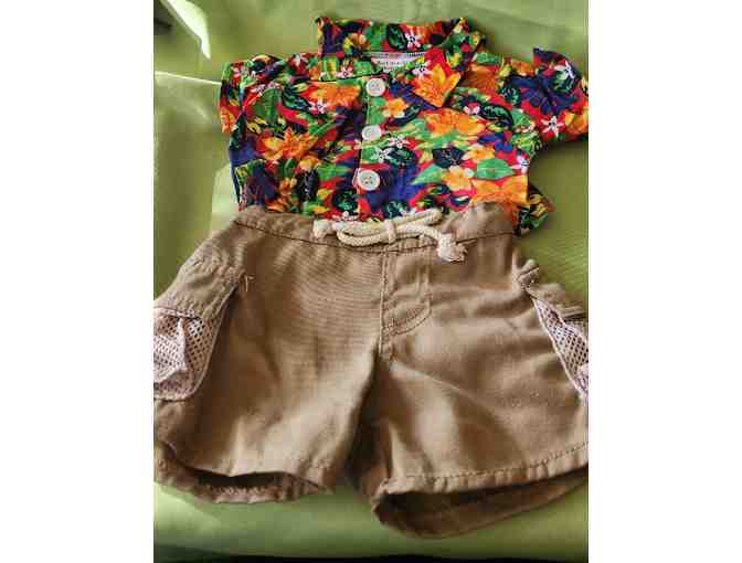 Build-A-Bear Plush + 5 Build-A-Bear Outfits Bundle