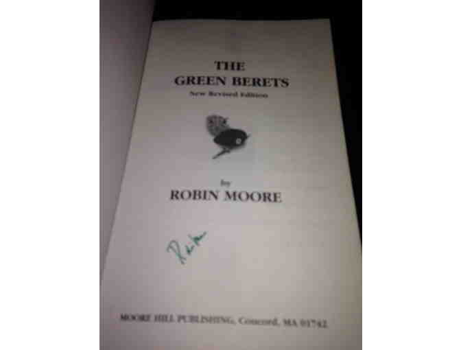 Autographed copy of THE GREEN BERETS.