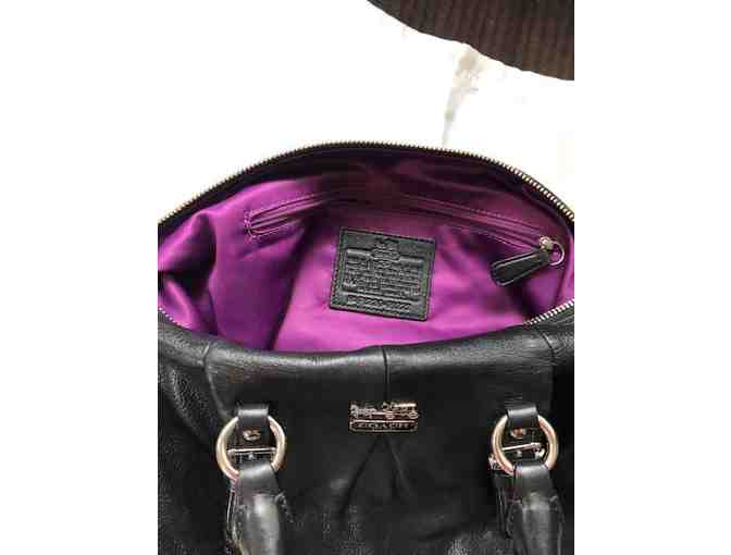 Black Coach Purse (Used 1 time)
