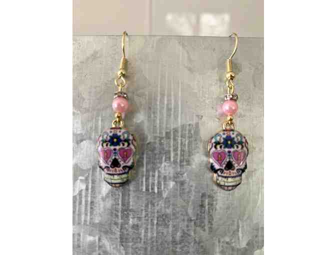 Day of the Dead Skull Earrings