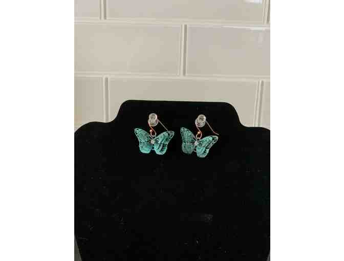 Nickle Free Copper Butterfly Earrings