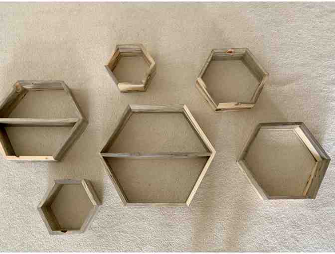 Honeycomb Wall Shelves