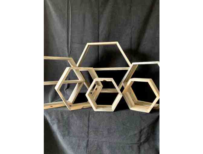 Honeycomb Wall Shelves