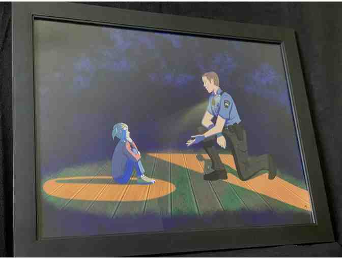 Electronic Graphic Art Picture created by local CSPD officer