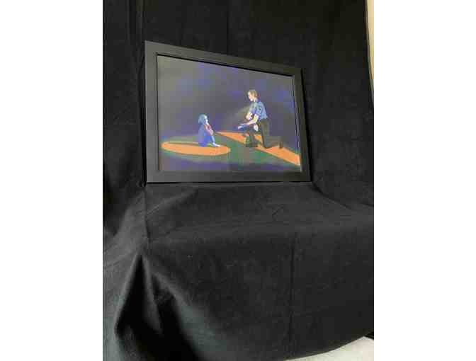 Electronic Graphic Art Picture created by local CSPD officer