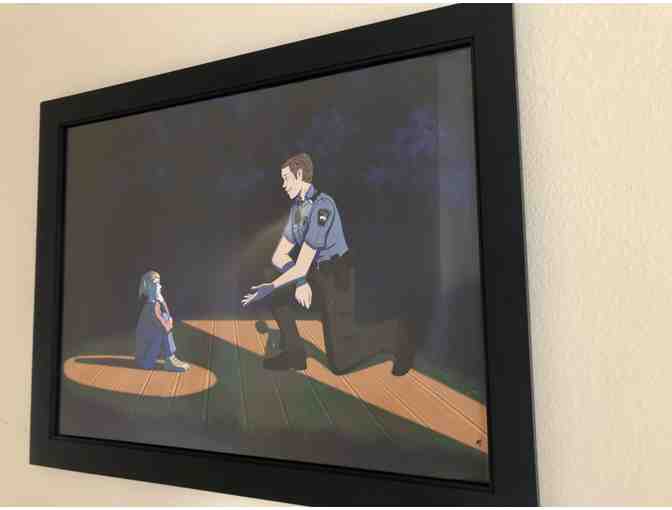 Electronic Graphic Art Picture created by local CSPD officer