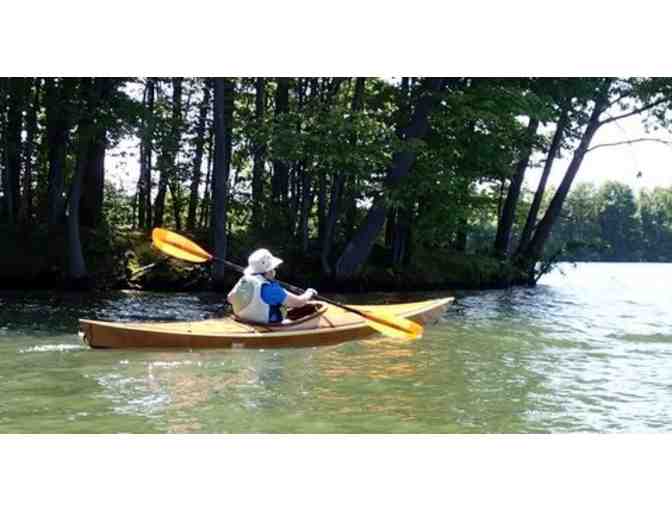 Kayaking on Lake Arthur