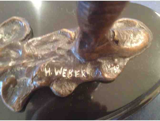 Stan Musial Bronze Sculpture by Harry Weber