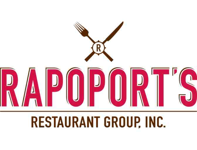 Rapoport's Restaurant Group, $50.00 Gift Card - Photo 1