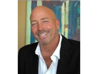 Andre Agassi on Canvas by Malcolm Farley