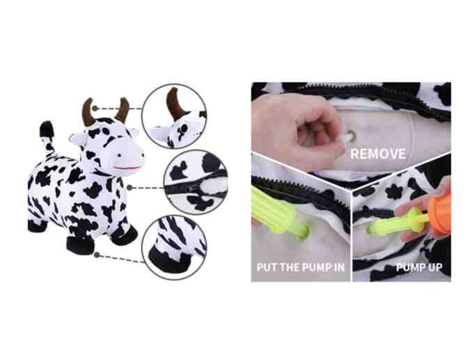 Ride On Bouncy Cow Toy