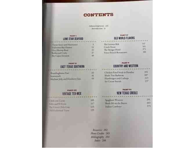Texas Eats Cookbook