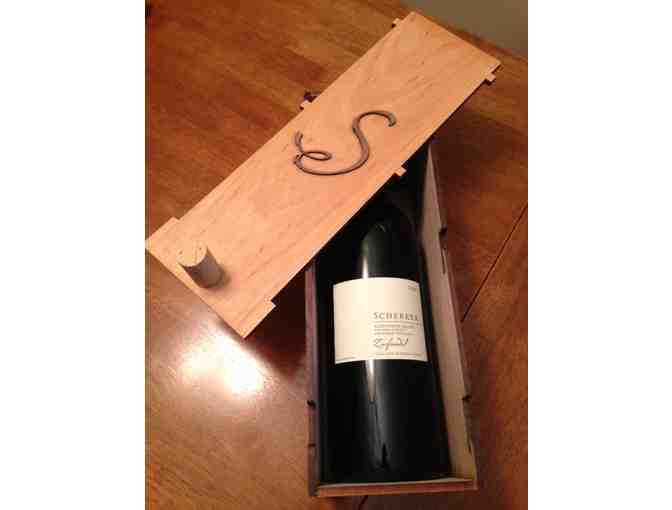 Scherrer Winery - Magnum of Zinfandel in Custom Wood Presentation Box